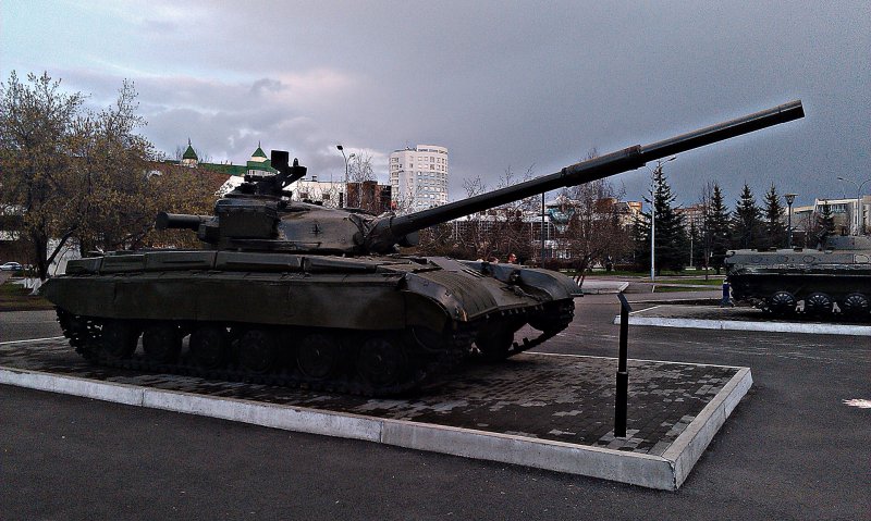 Т55 танк Гжель