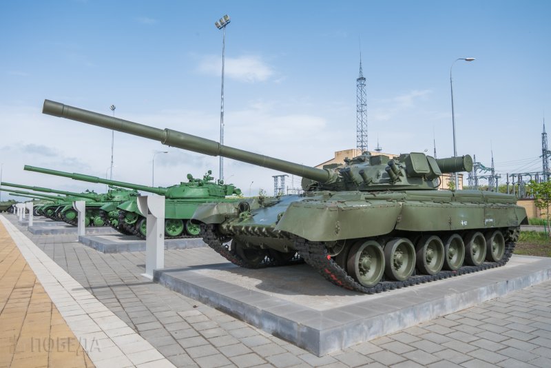 Т55 танк Гжель