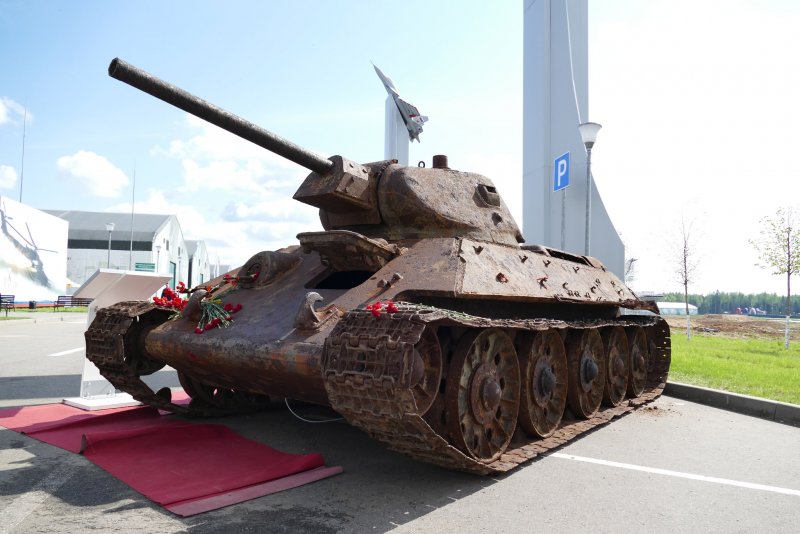 Т 34-76 парк Патриот
