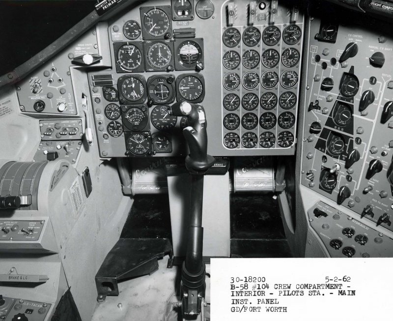 B-58 Hustler Cockpit