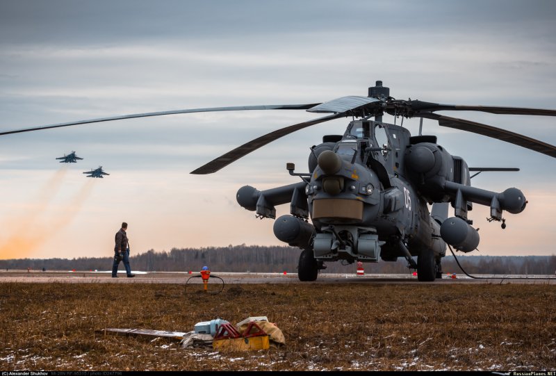 Военный вертолёт ми 28н ночной охотник