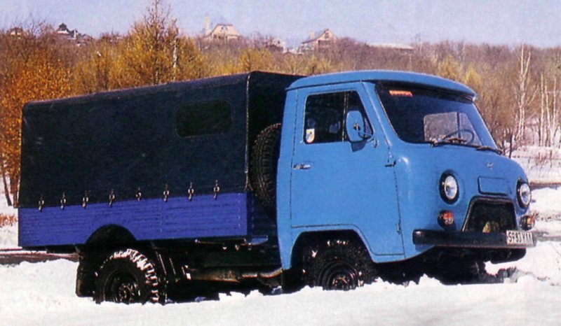 УАЗ 3303 синий