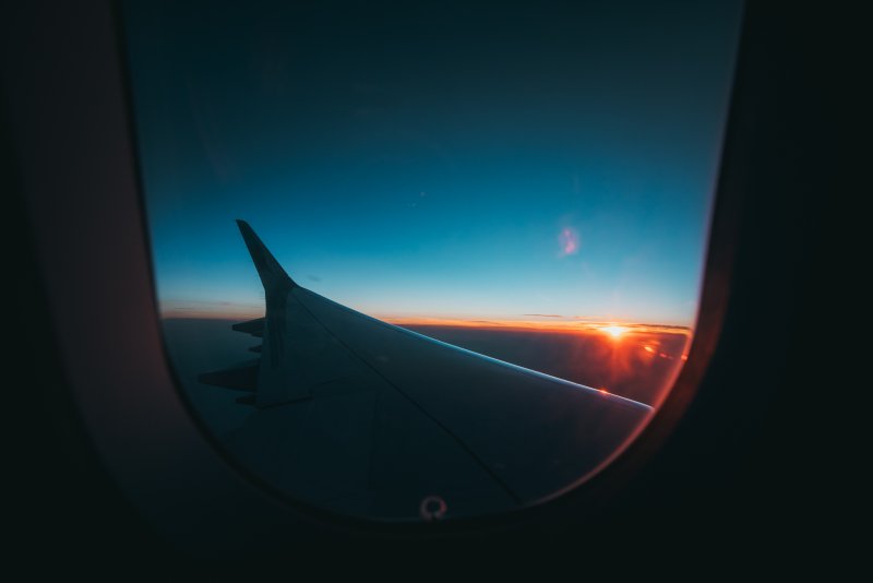 Самолет вид сверху