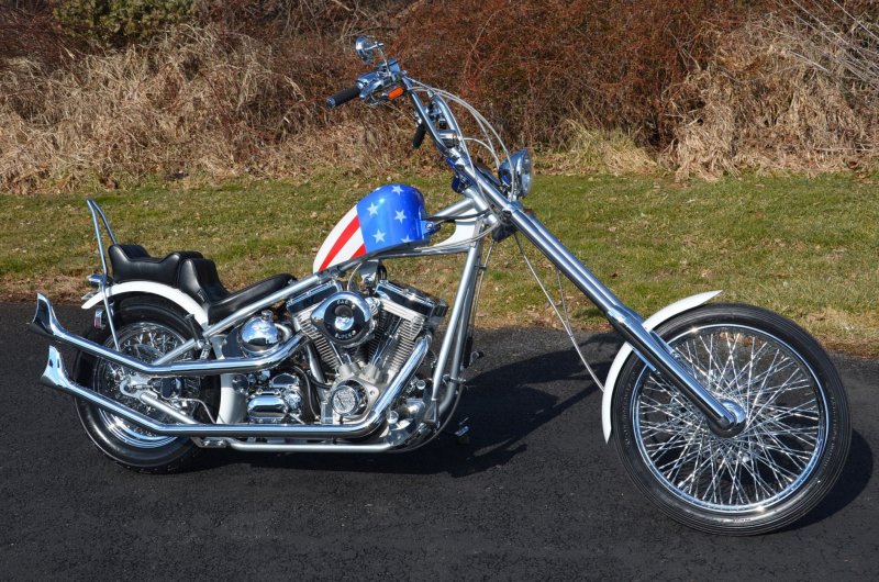 Harley Davidson американский чоппер байк