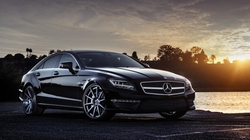 Mercedes CLS 63 AMG черный