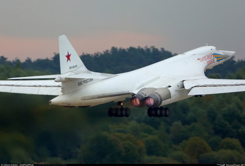 Ту 160 взлет