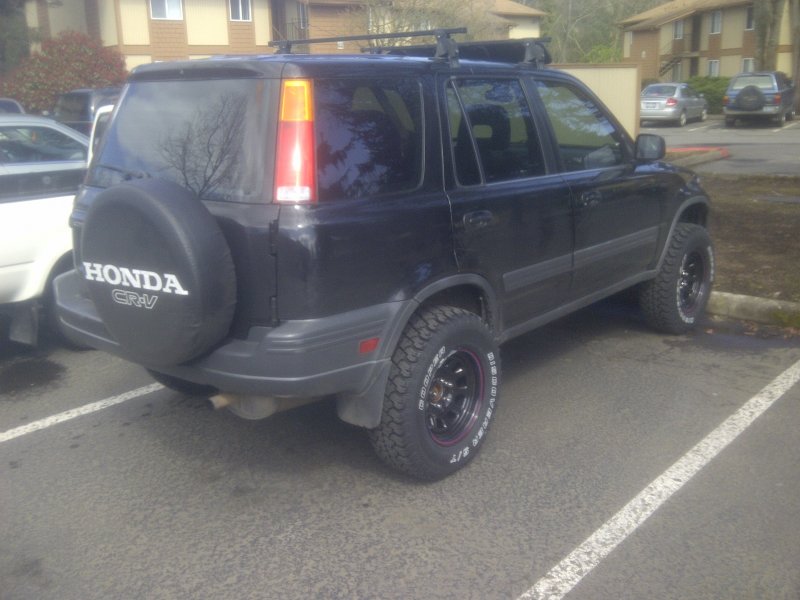 Rd1 Honda CRV колеса грязь