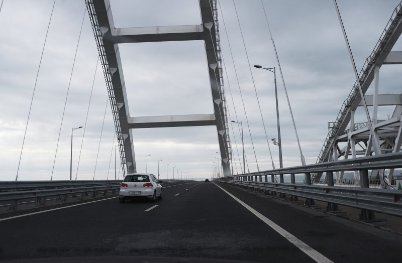 Крымский мост авто