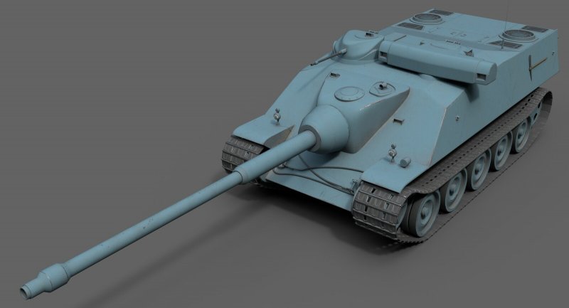 AMX m4 45 танк вид сбоку