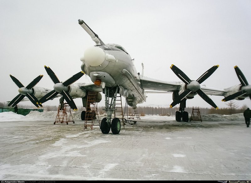 Ту 142 в музее Таганрога