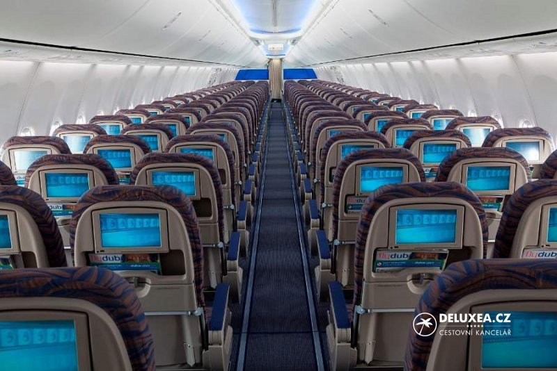 Flydubai салон самолета