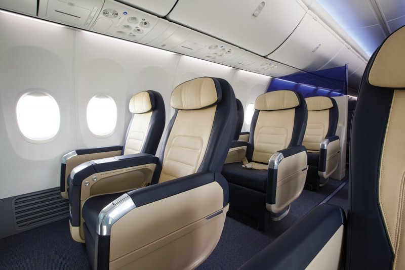 Flydubai бизнес класс 737-800