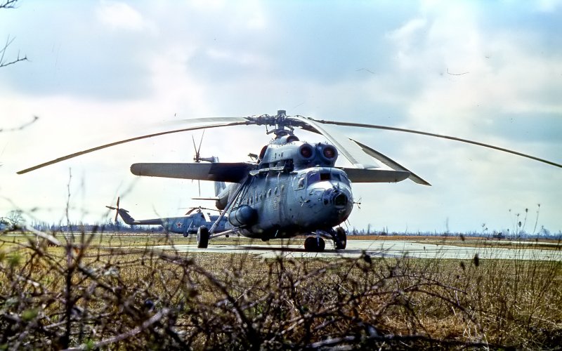 Вертолет ми-6а (Нюрба)