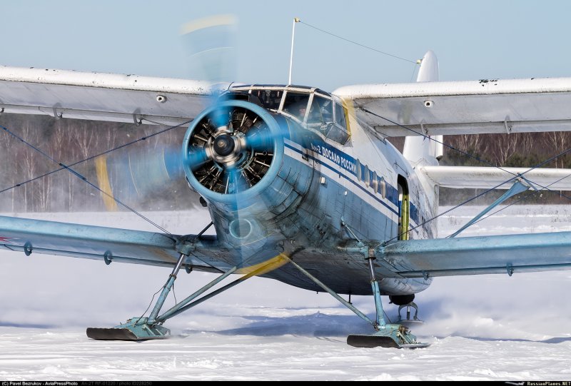 АН-2 на лыжах