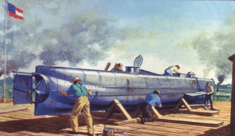 Подводная лодка h. l. Hunley