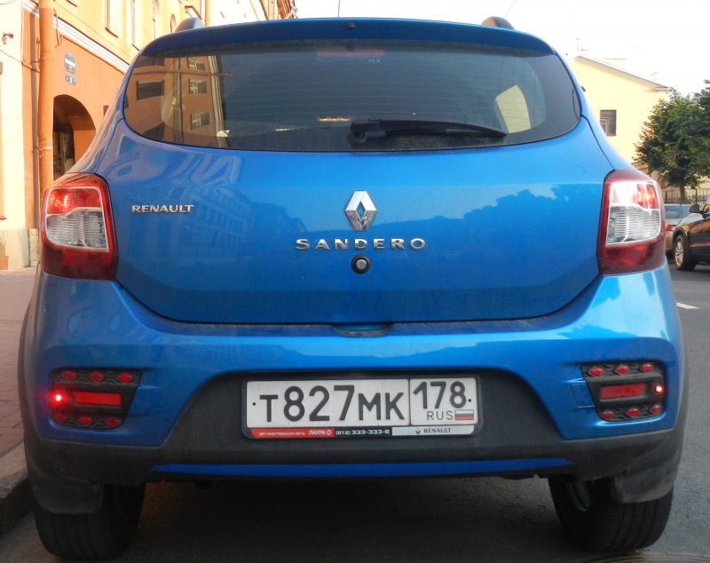 Renault Sandero Stepway парктроник