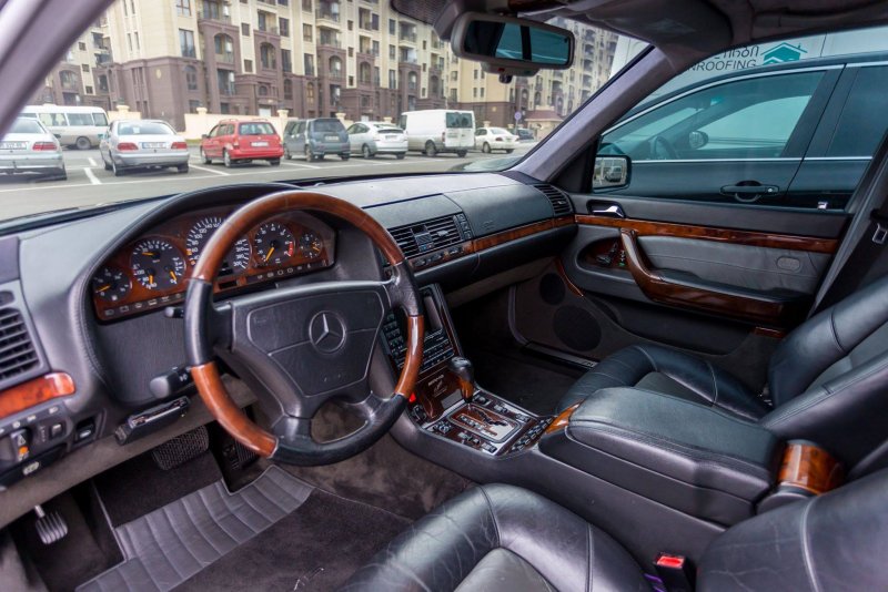 Мерседес Бенц w140 салон