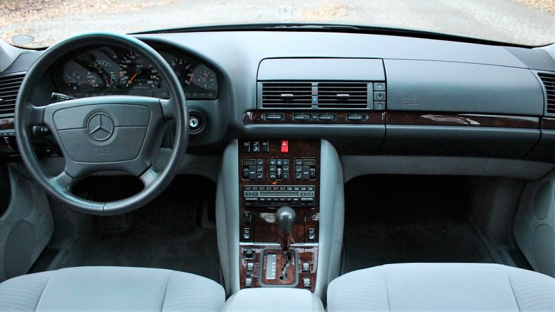 Mercedes Benz 600 sel w140 салон
