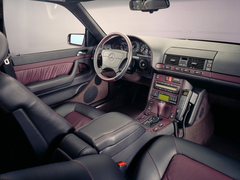 Mercedes-Benz w140 салон