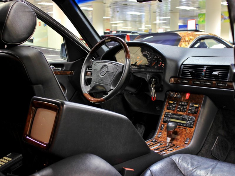 Mercedes Benz w140 s600 салон