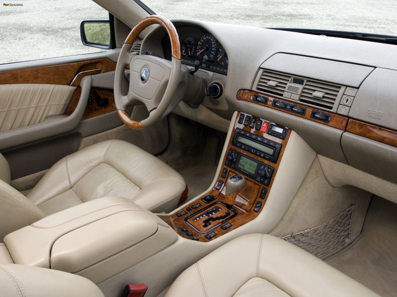 Mercedes Benz w140 s320 салон