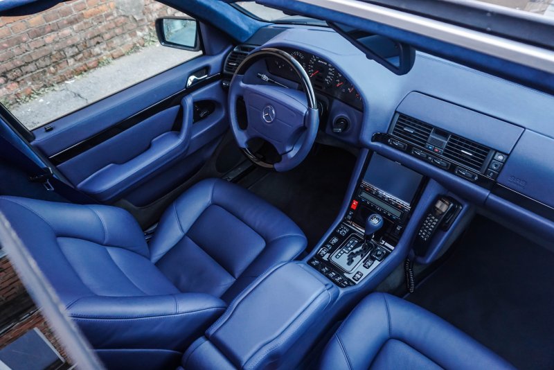 Mercedes Benz w140 s600 салон