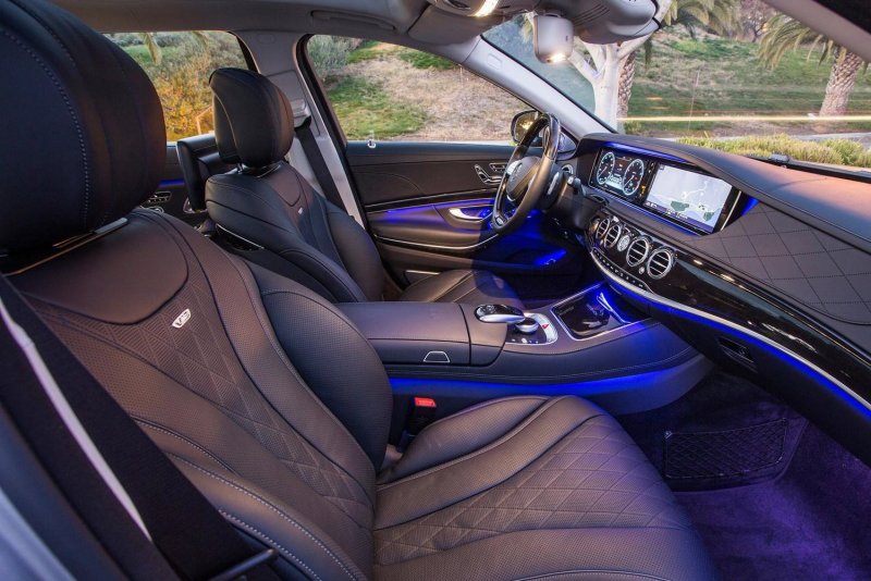 Мерседес Бенц Майбах s600 салон