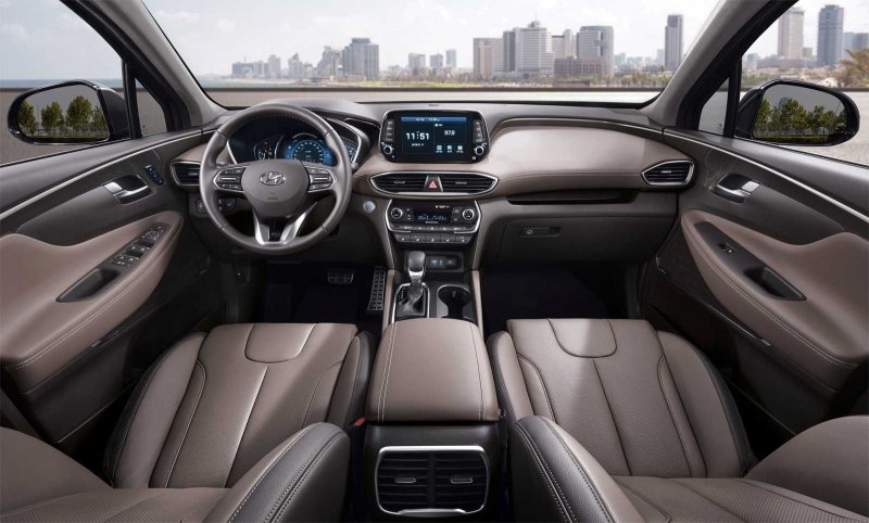 Hyundai Santa Fe 3 салон