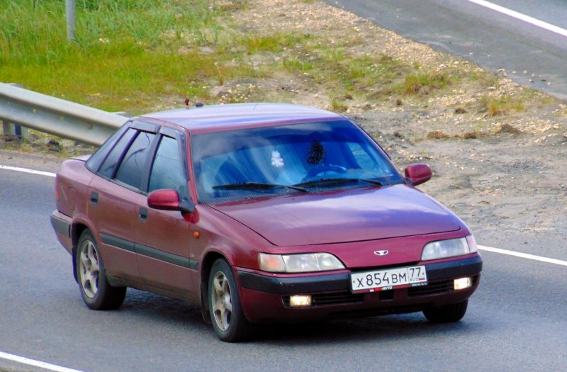 Daewoo espero, 1996 синий