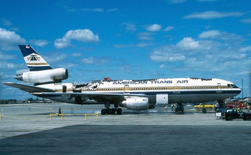 DC 10 самолет Biman