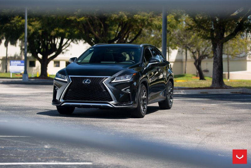 Lexus RX F Sport 2018 черный