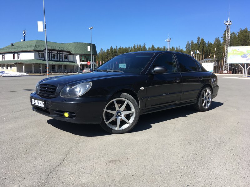 Хендай Соната 5 черный r20