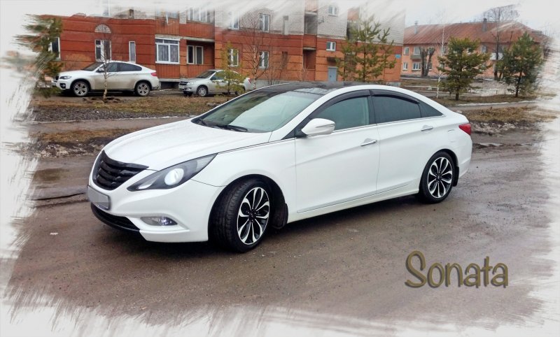 Hyundai Sonata 2011 White