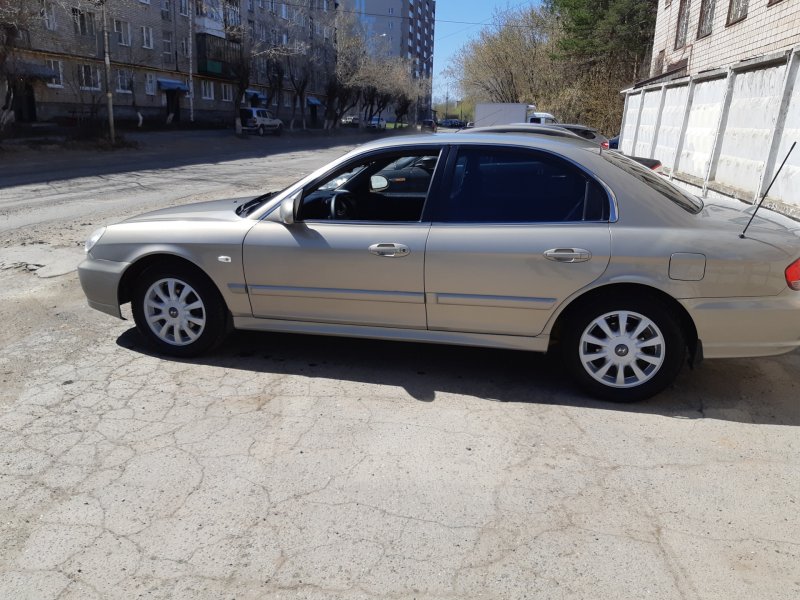 Sonata Hyundai 2008 на дисках