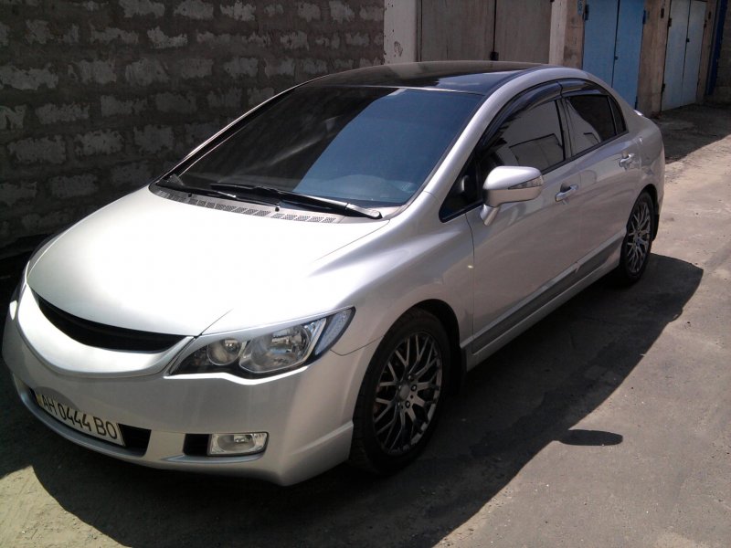 Honda Civic 4d черный