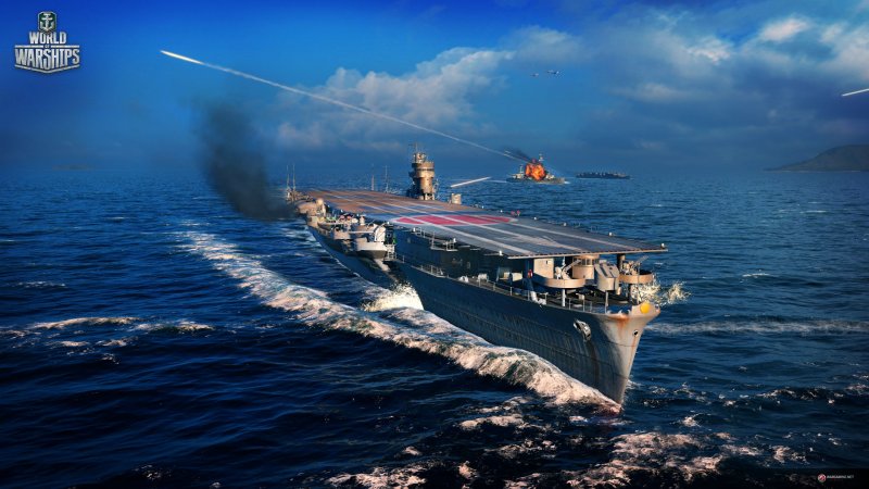 World of Warships авианосцы