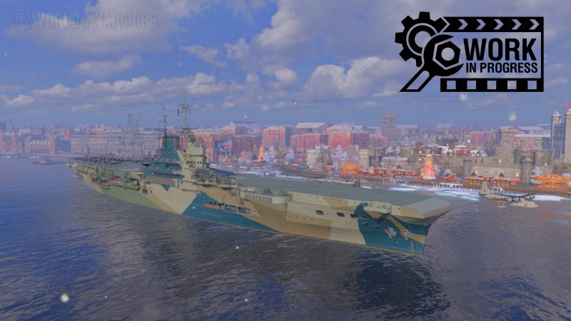 Авианосцев indomitable wows