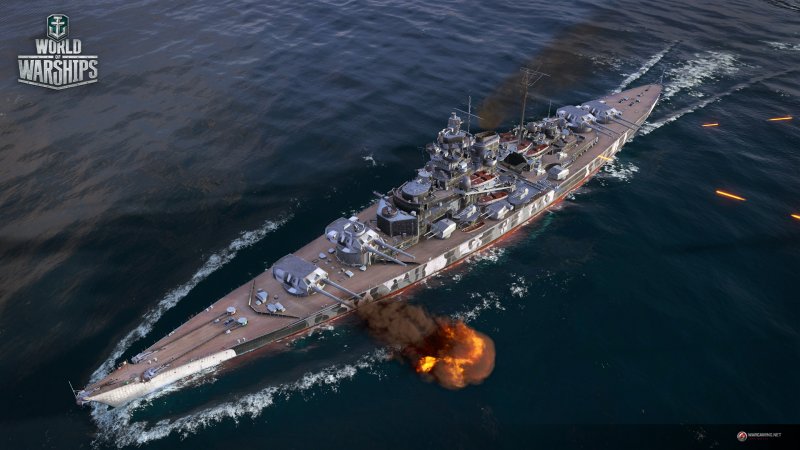 Бисмарк линкор World of Warships