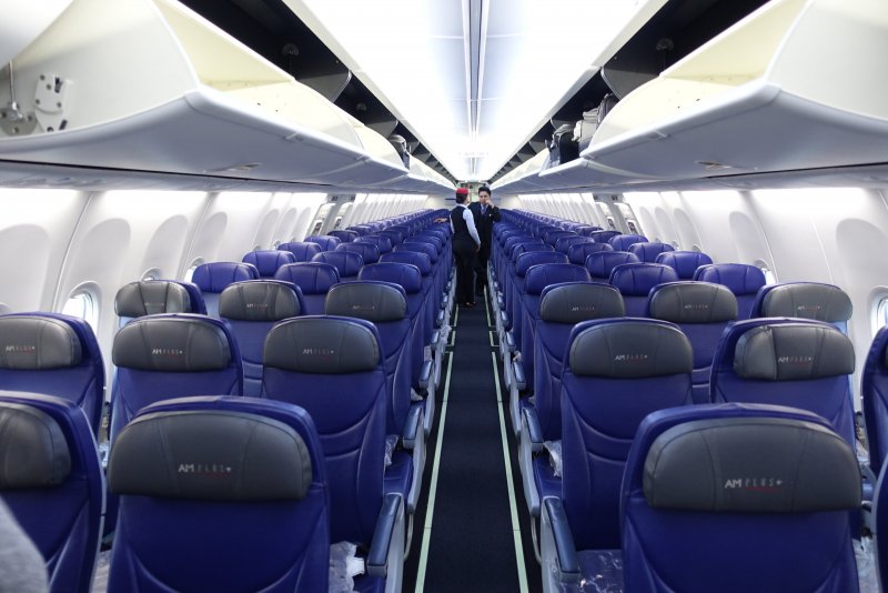Boeing 737 Classic салон