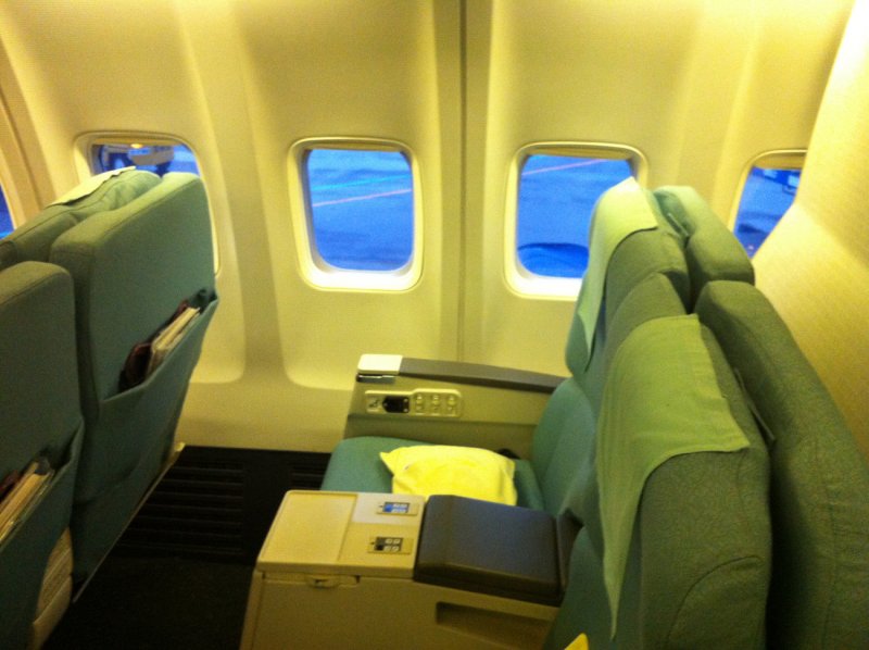 KLM 737-800 салон