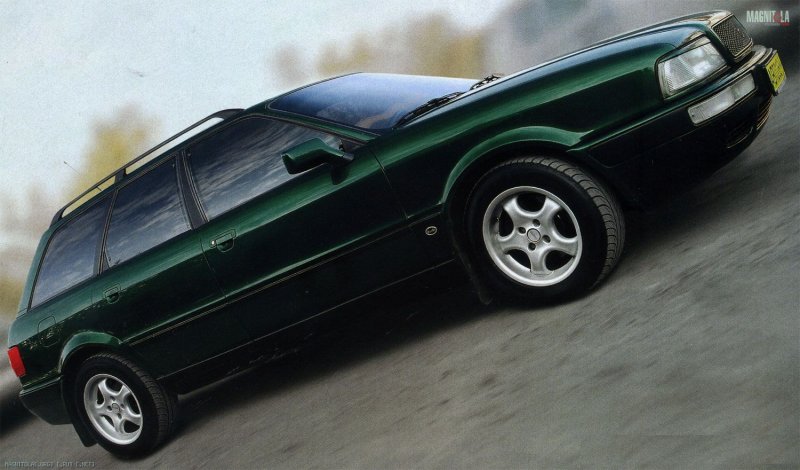 Audi 80 avant Green