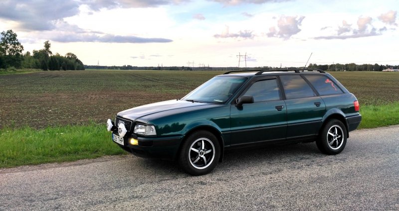 Audi 80 avant Silver