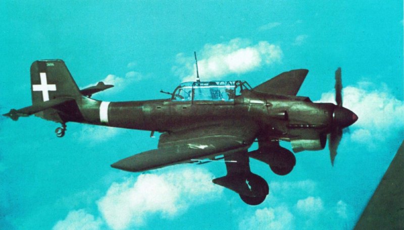 Эскадрилья ju 87 вторая мировая война