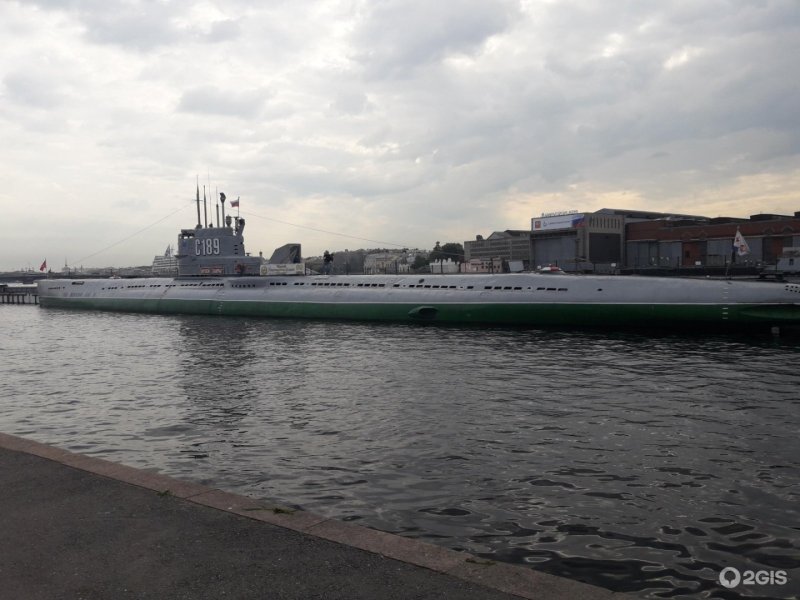 Музей подводная лодка с-189 в Санкт-Петербурге