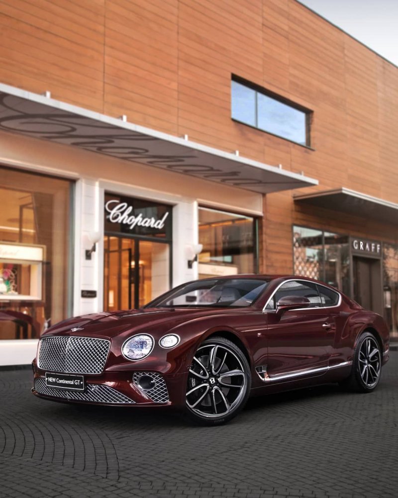 Bentley Continental gt 2020 салон