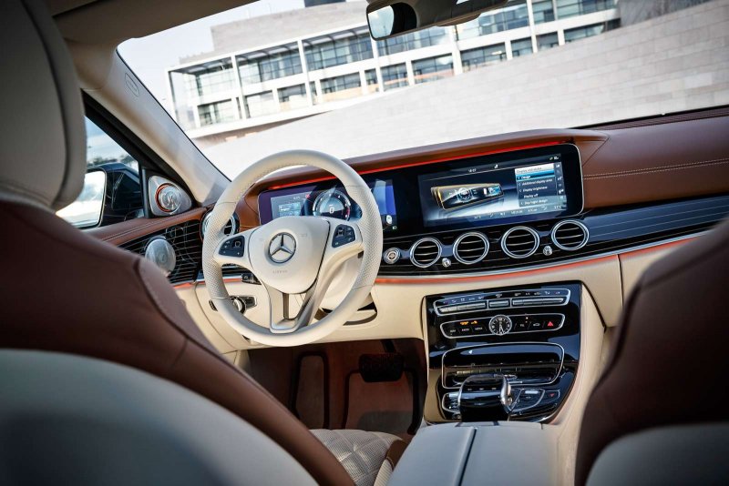 Мерседес e class w213 салон