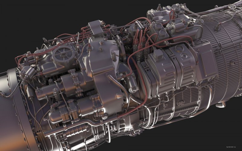 Форсажная камера двигателя РД-33