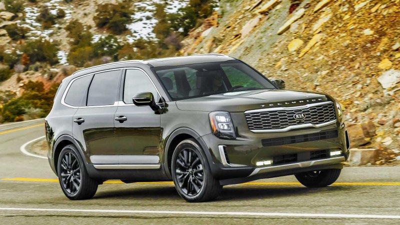Kia новый джип 2019 Telluride