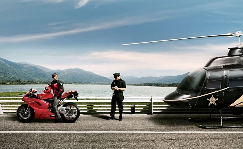 Мотоцикл Harley Davidson Custom 3/4