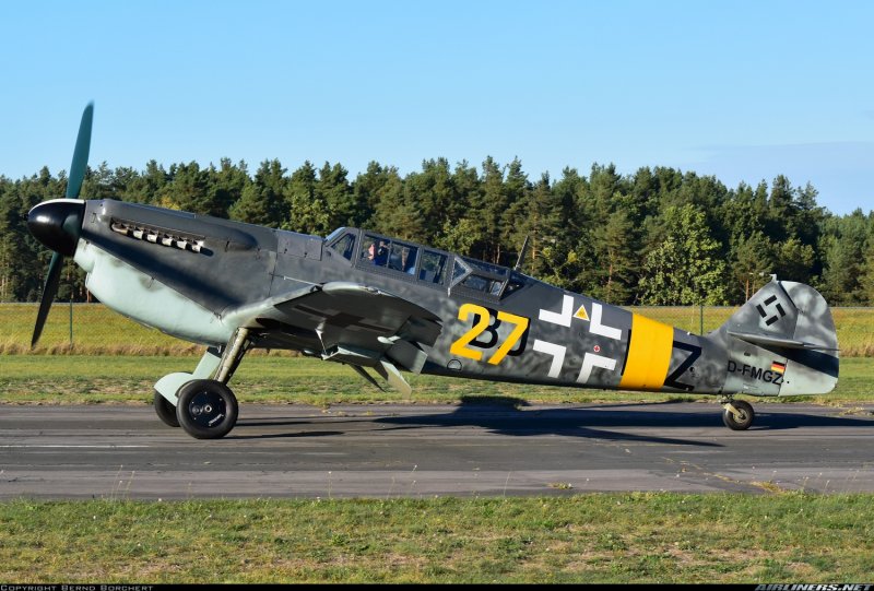 Мессершмитт bf 109 Эрика Хартмана
